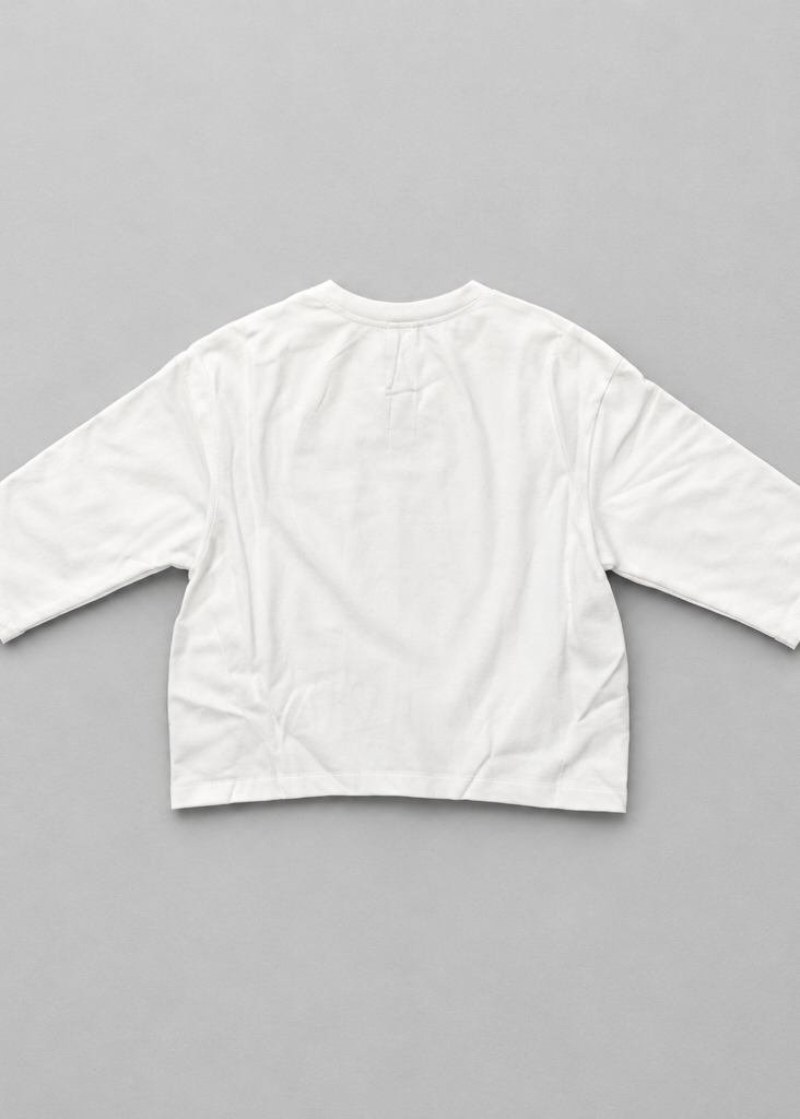 Boys’ Minimalist Graphic Long Sleeve Tee