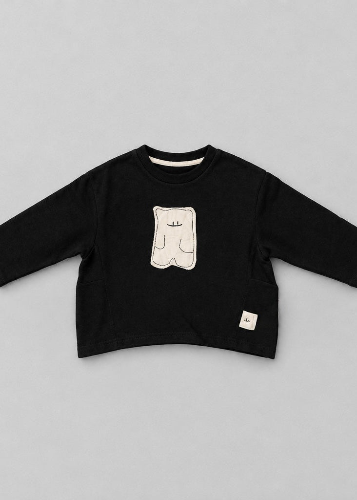 Boys’ Minimalist Graphic Long Sleeve Tee