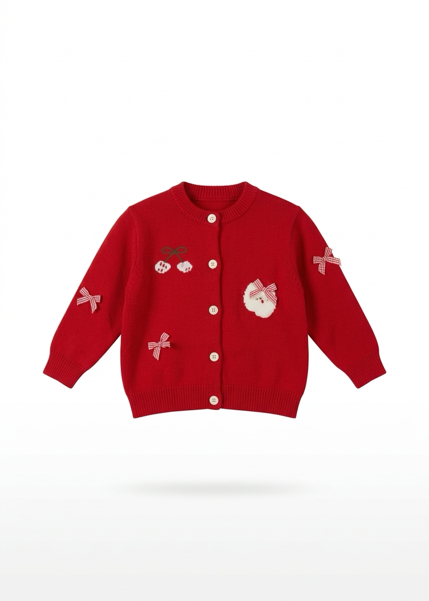 Ruby Bows Cardigan