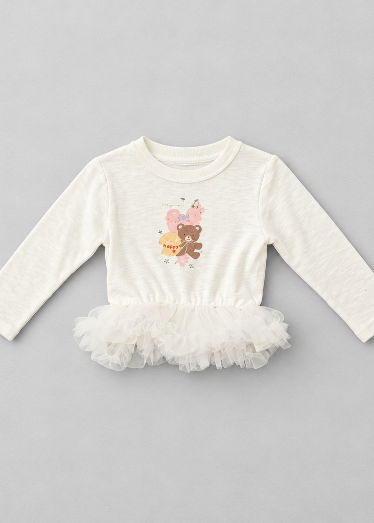 Sweet Teddy Tutu Top