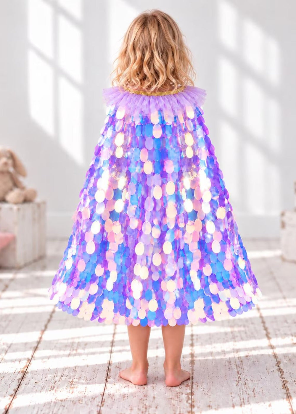 Mermaid Dreams Sequin Cape