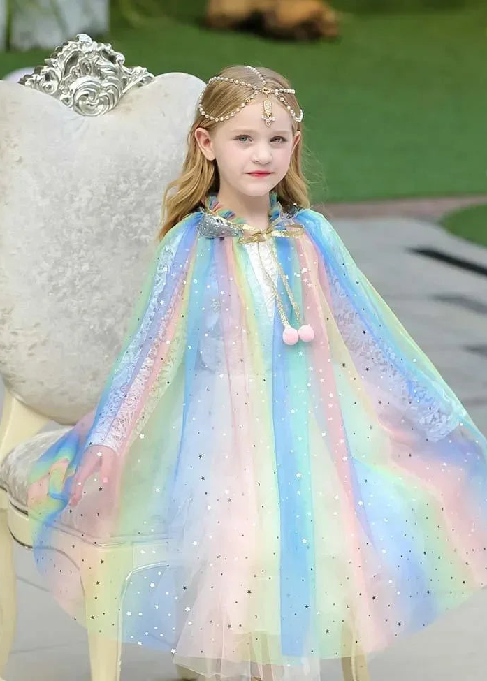 Rainbow Sparkle Cape