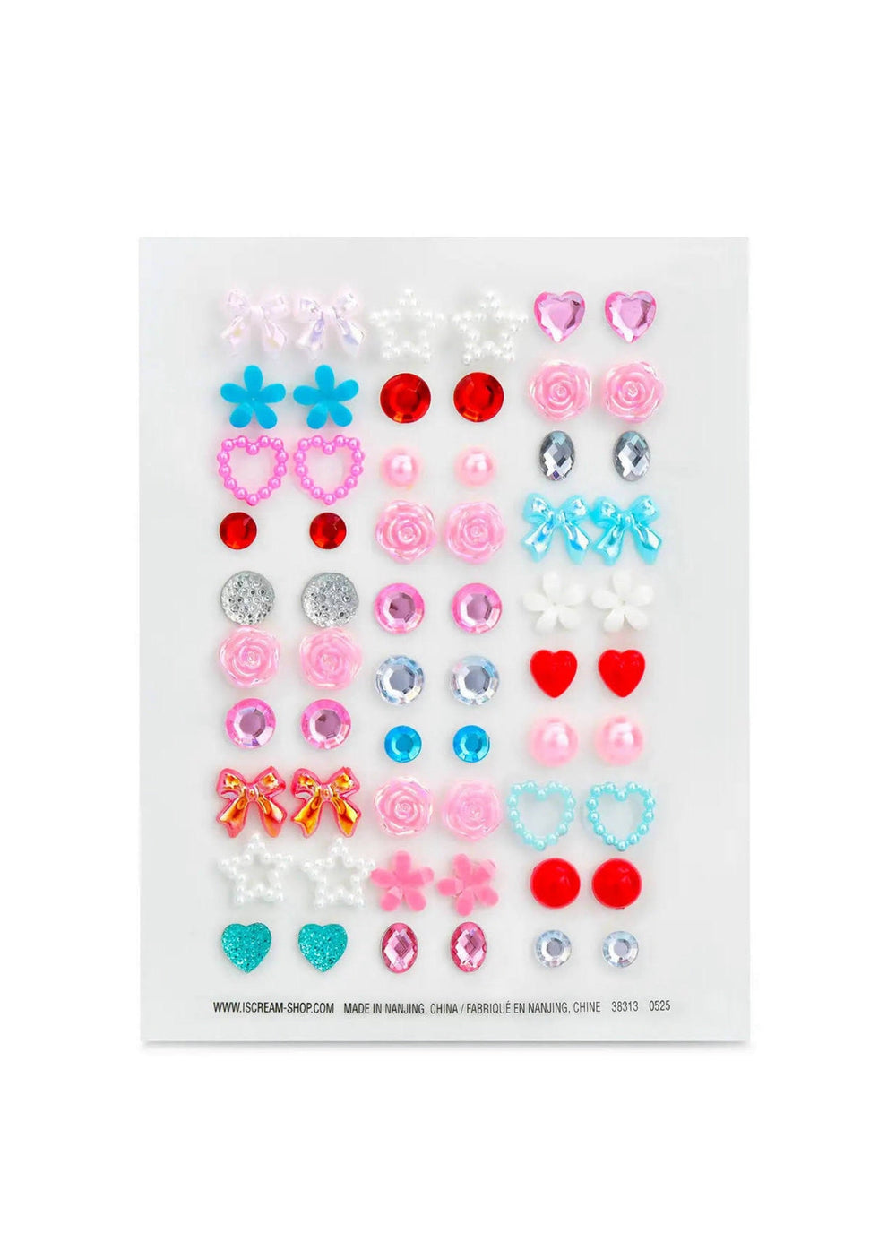 Sparkly Stick-on Earrings