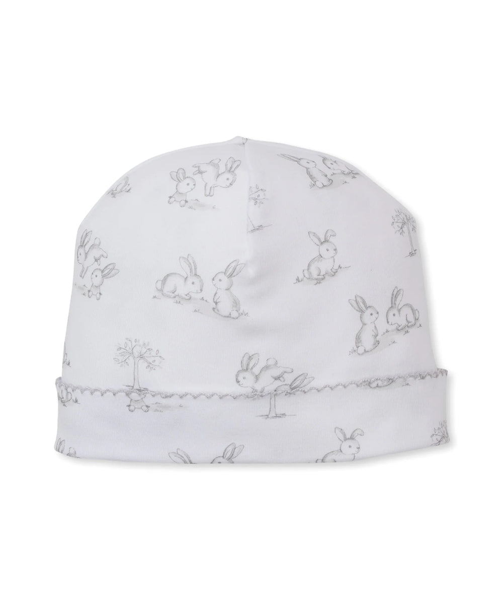 Springtime Bunny Fun Silver Hat