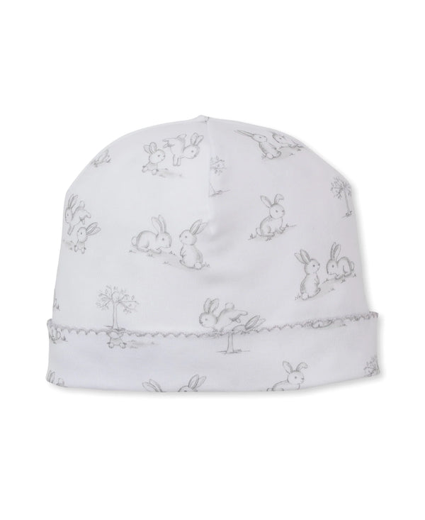 Springtime Bunny Fun Silver Hat