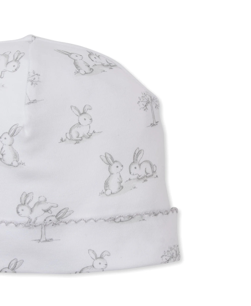 Springtime Bunny Fun Silver Hat