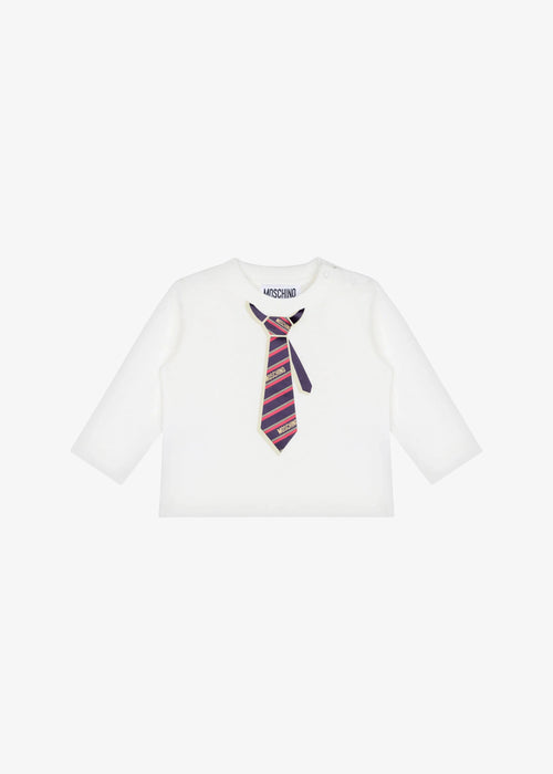 Tie Print jersey t-shirt