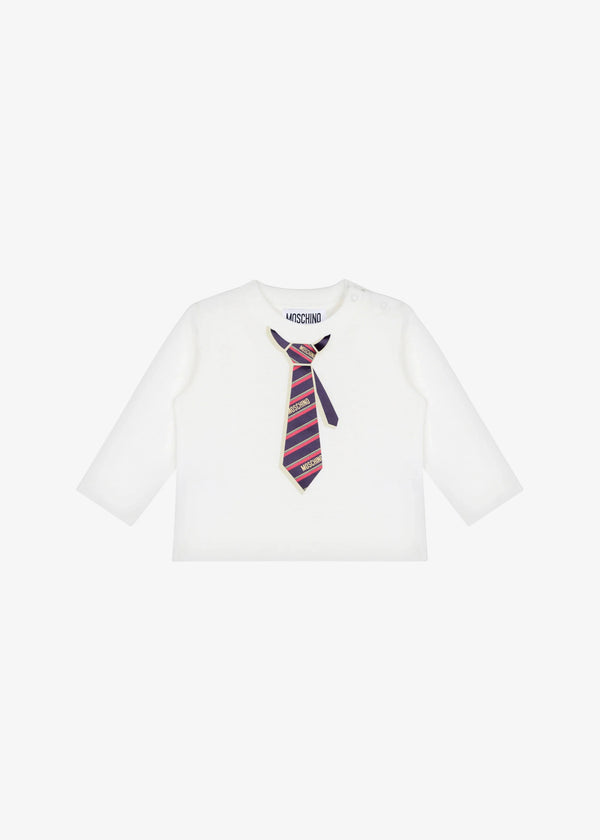 Tie Print jersey t-shirt