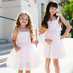 Isabel Bow Tutu Purple Dress