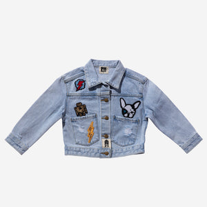 PATCHED DENIM JACKET