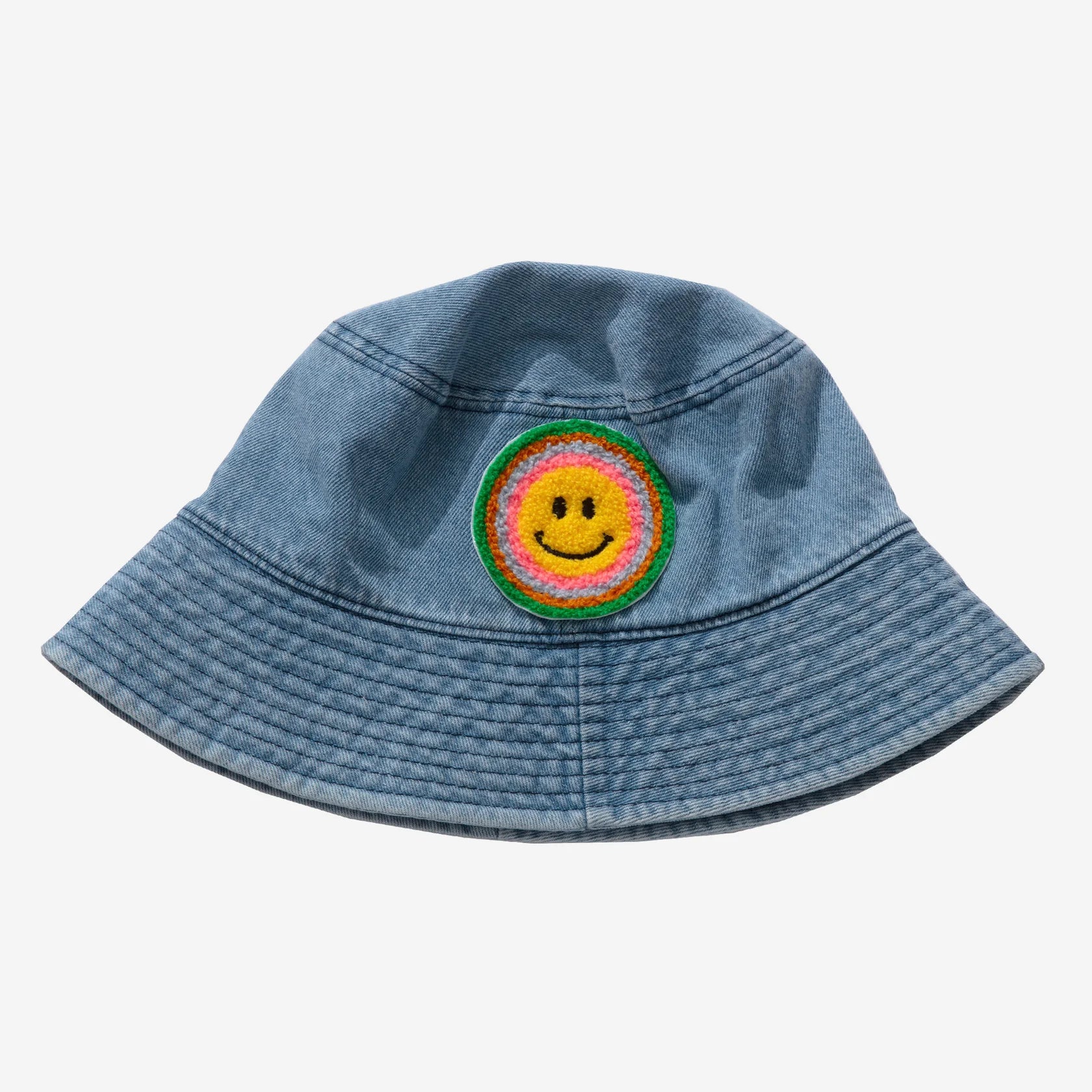 Smile jeans bucket hat for girl & boy