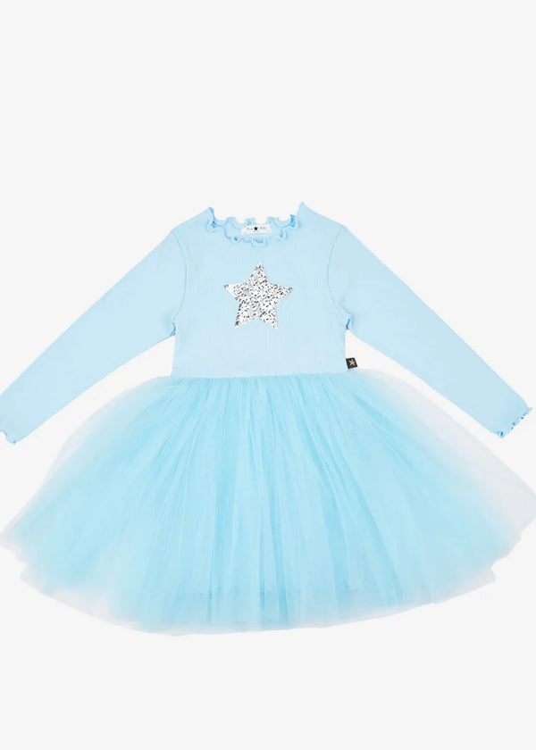 Hailey LS Star Tutu Sky Blue