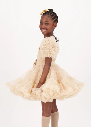 Angels Face Pixie Sparkle Tutu skirt  Sand