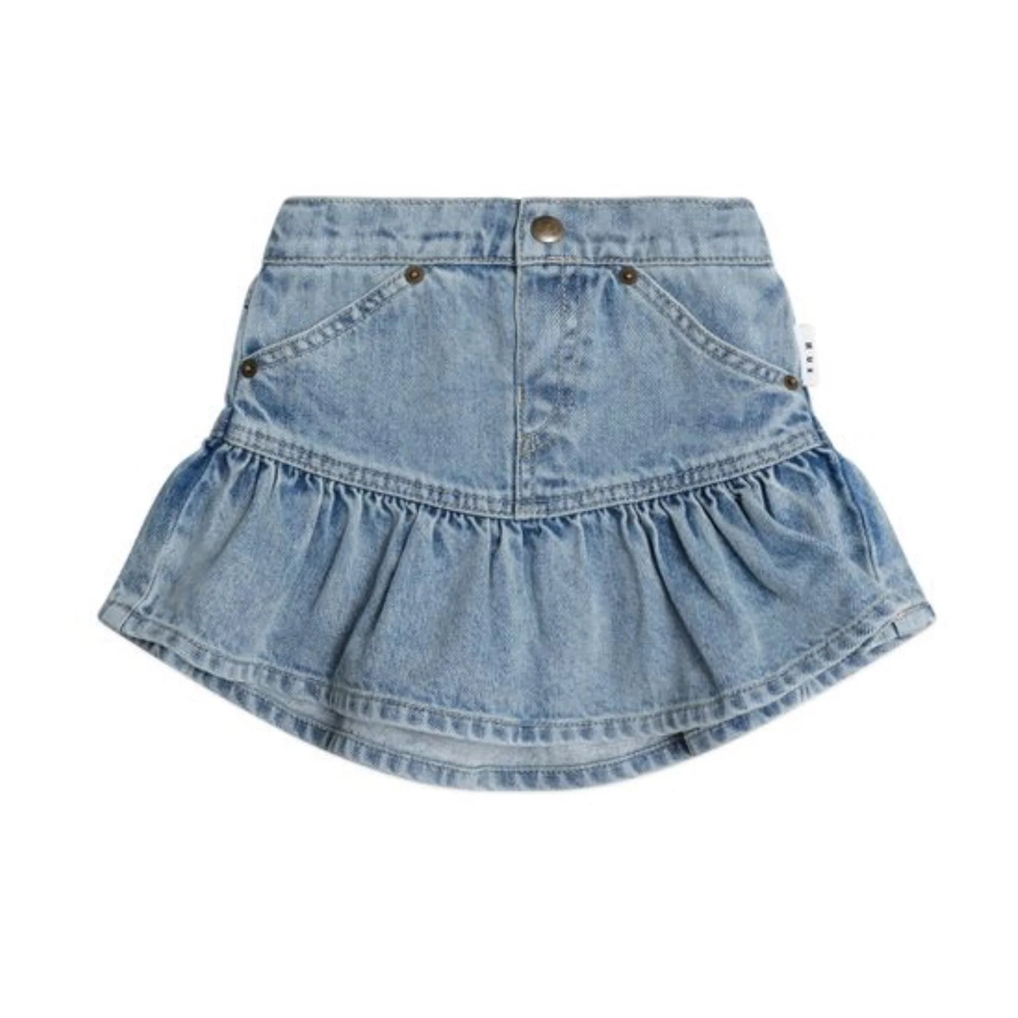 Dreamy Denim Frilly Skirt Huxbaby