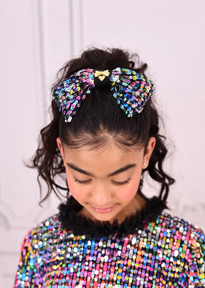 Queenie Multi Sequin Alicebrand Black/Multi
