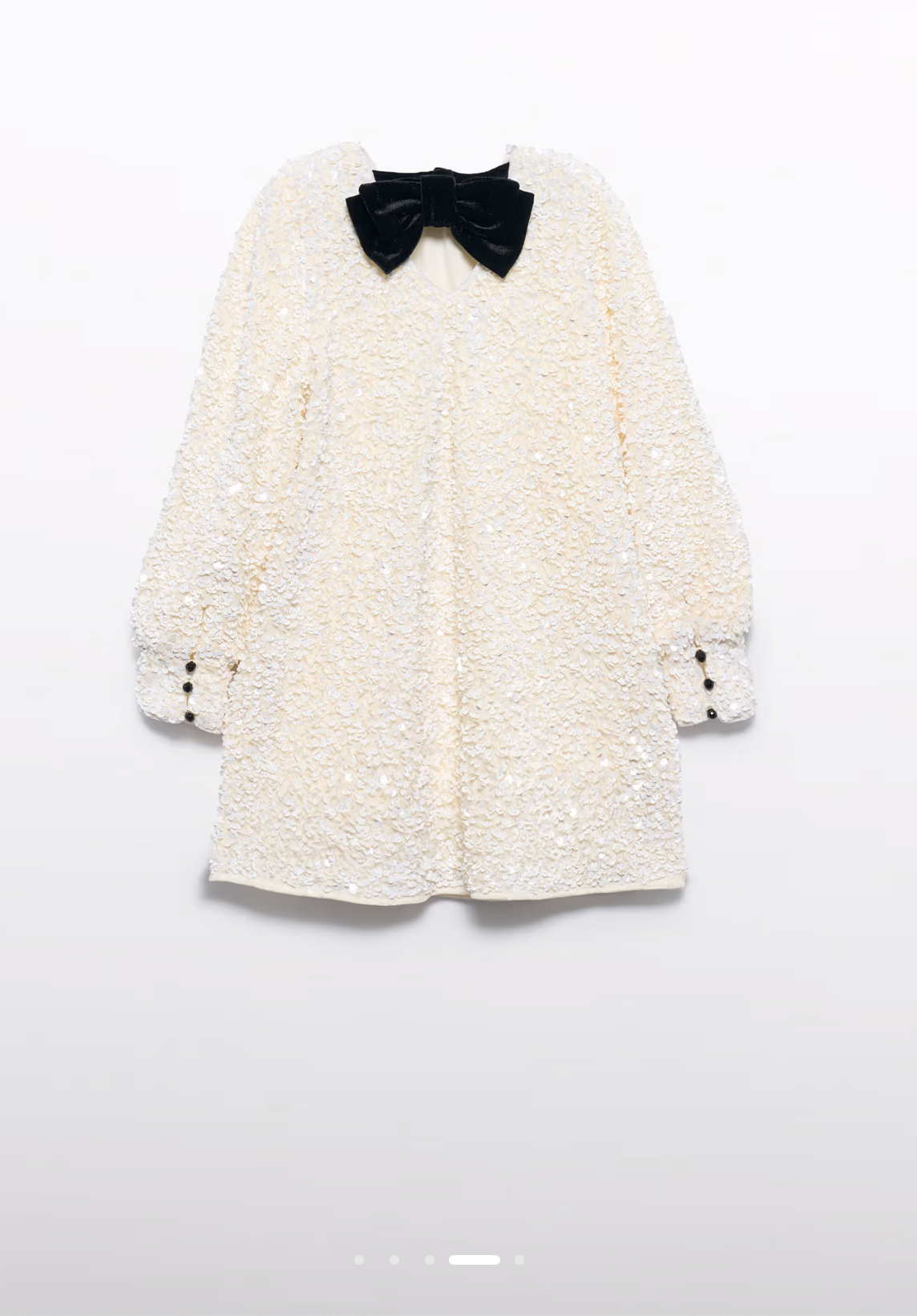Girl A-Line Sequin Dress