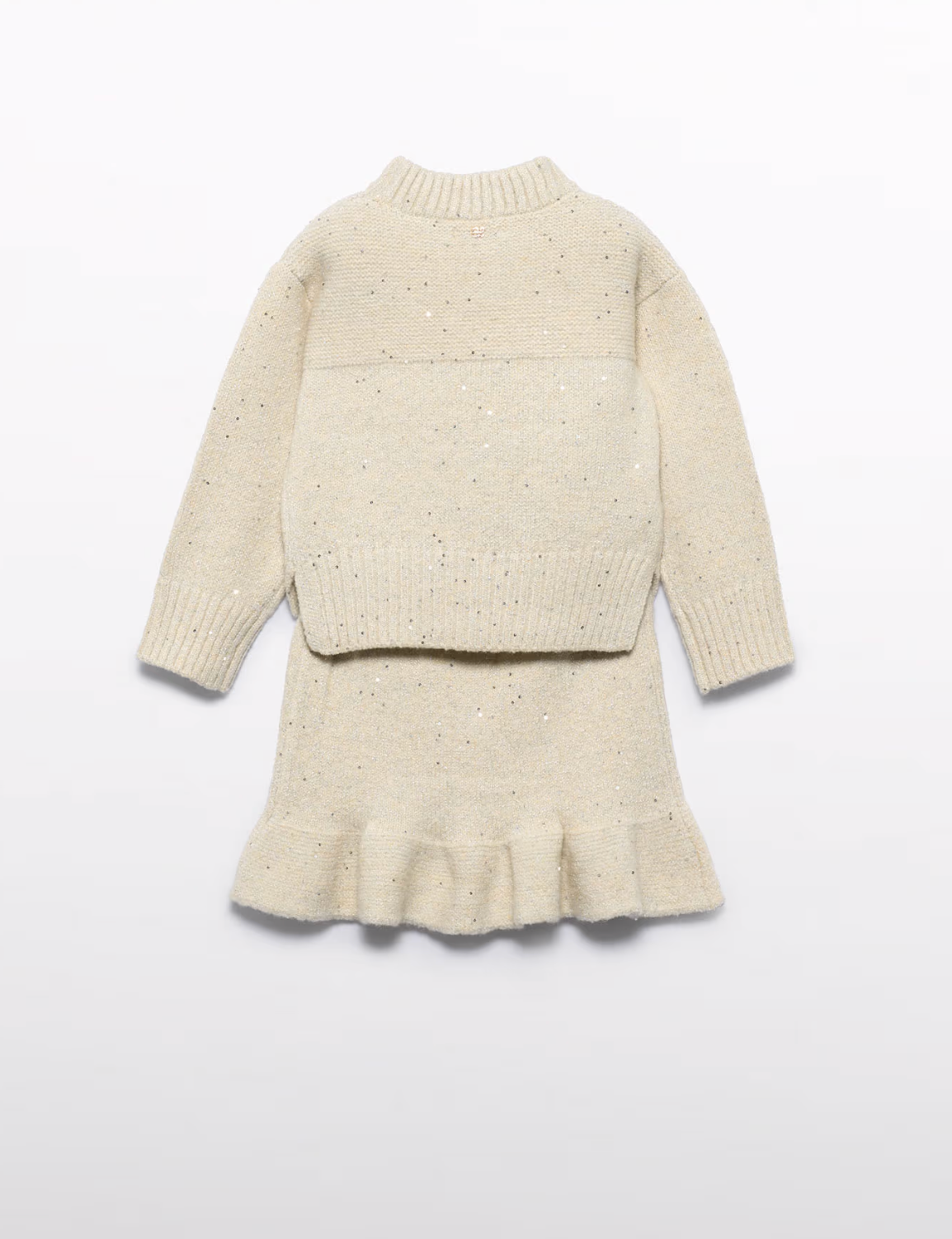 Oat Skirt Knit Set