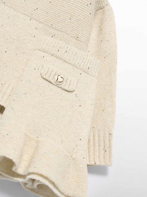 Oat Skirt Knit Set