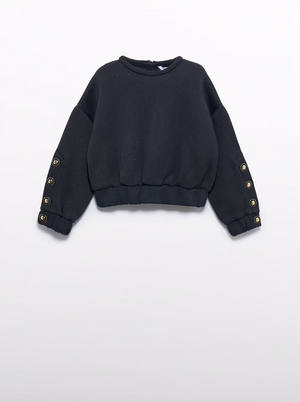 Sweatshirt with Strass