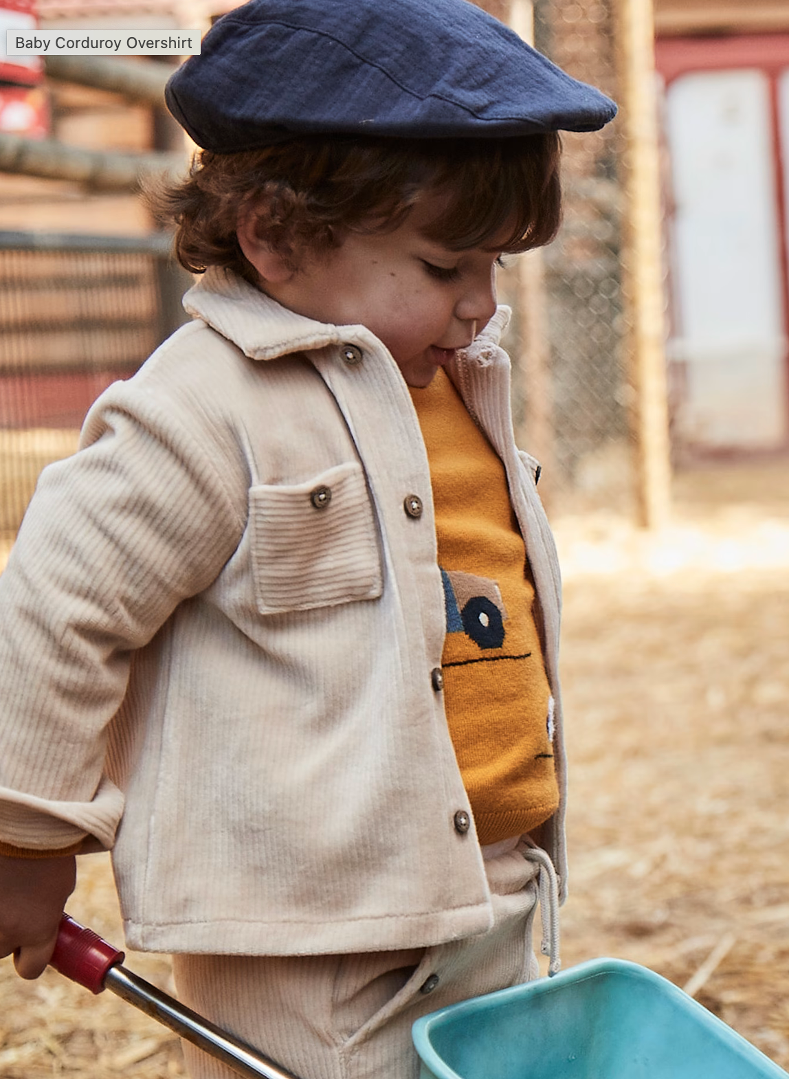 Baby Corduroy Cereal Overshirt