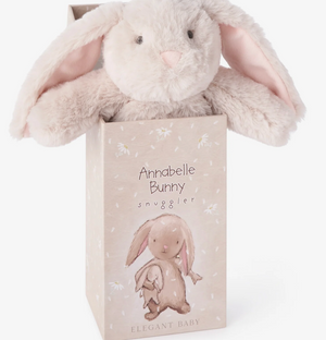 Elegant Baby Snuggler Plush Blanket w/Gift Box