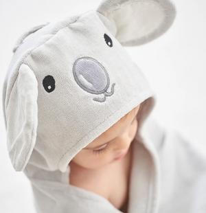 Elegant Hooded Baby Bath Wrap