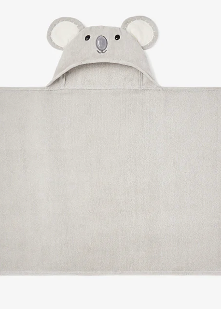 Elegant Hooded Baby Bath Wrap