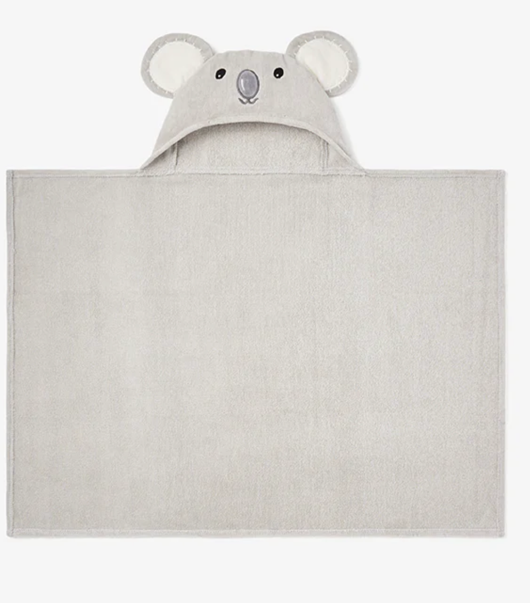Elegant Hooded Baby Bath Wrap