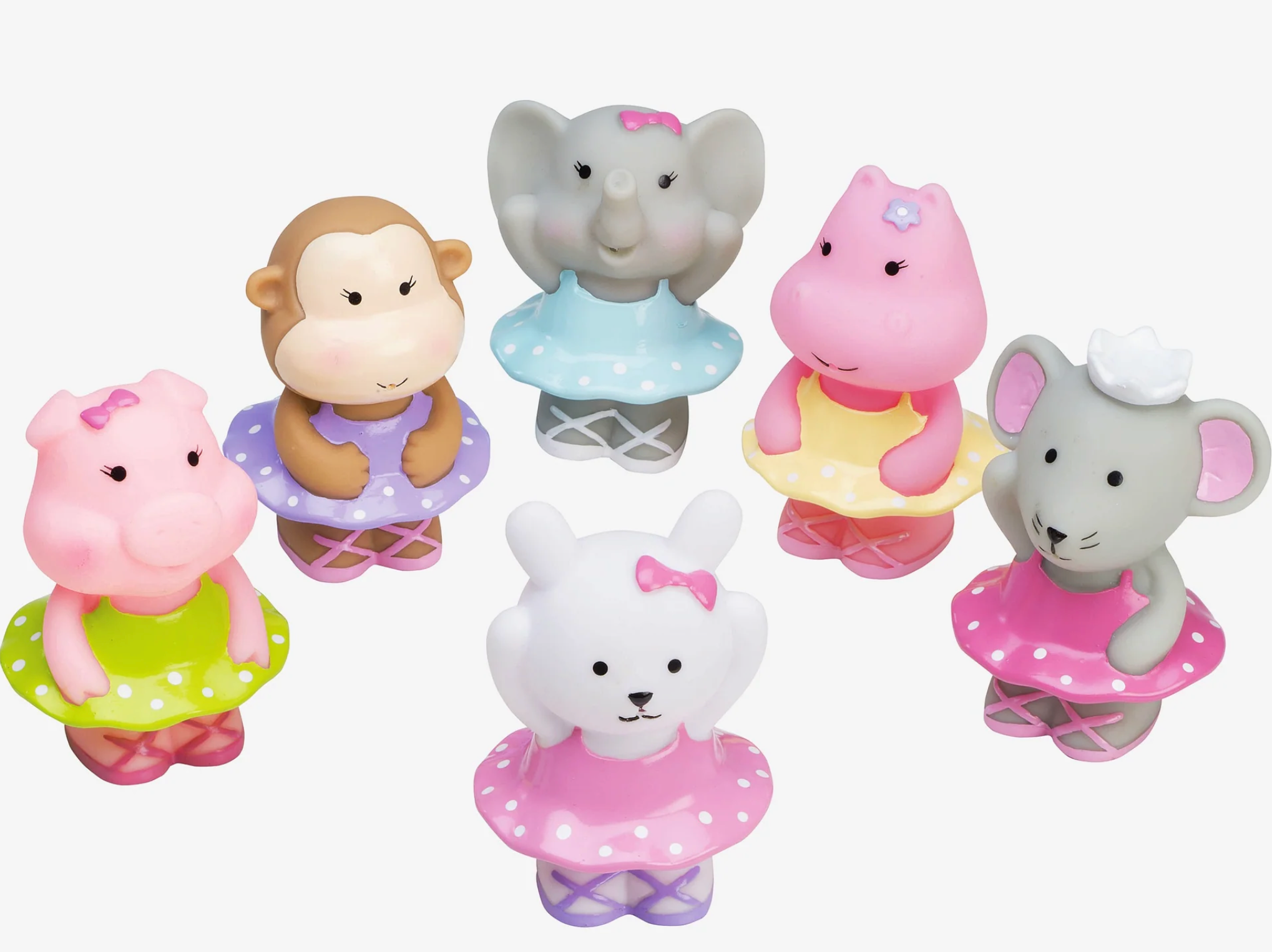 Elegant baby squirtie bath toys