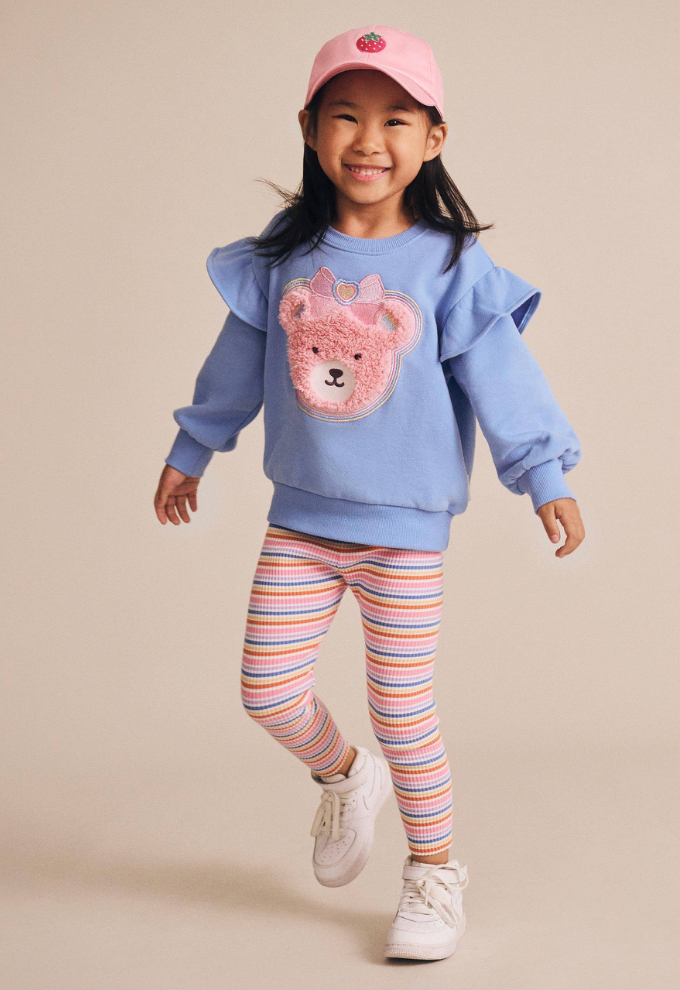 Huxbaby Rainbow Rib Leggins