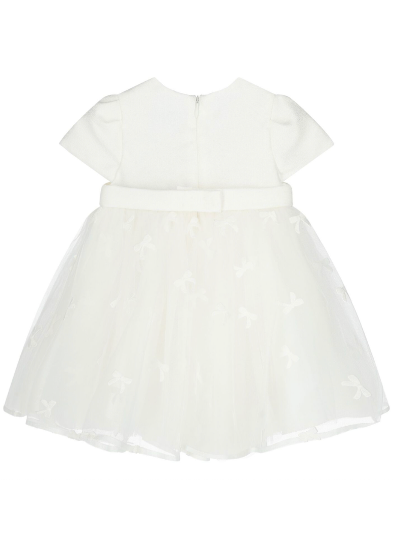 White dress on a white background