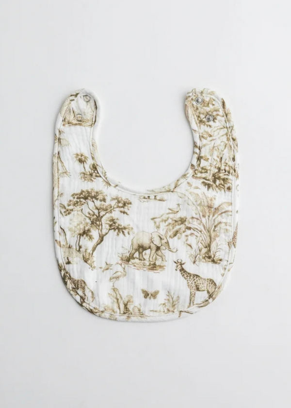 Soft Muslin Baby Bandana Bib Organic Cotton