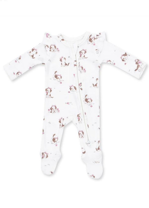 Explorer Puppy - 2 Way Zipper Footie