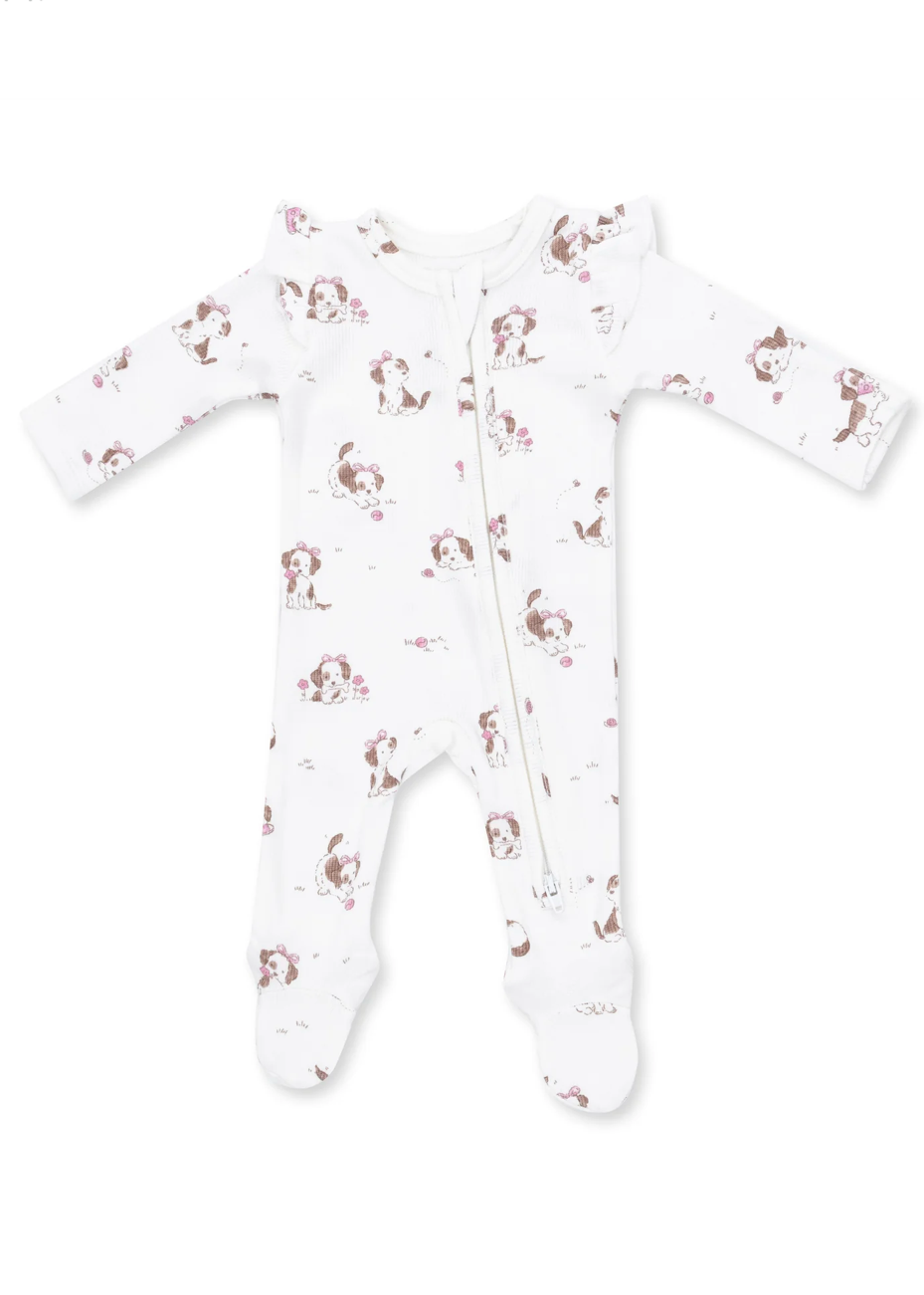 Explorer Puppy - 2 Way Zipper Footie