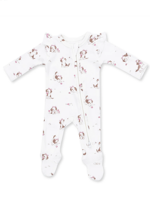 Explorer Puppy - 2 Way Zipper Footie