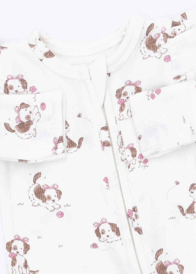 Explorer Puppy - 2 Way Zipper Footie