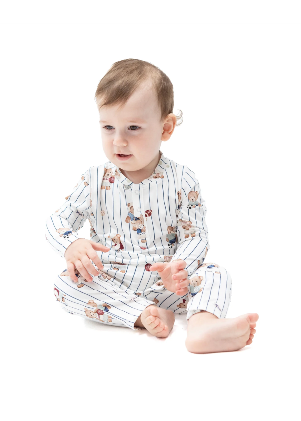 Mixed Sports Bears Uni Romper