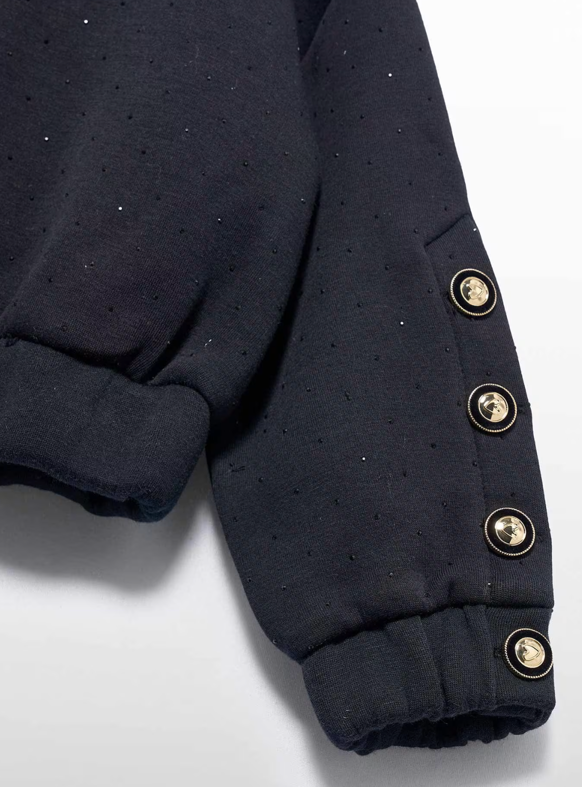 Sweatshirt with Strass