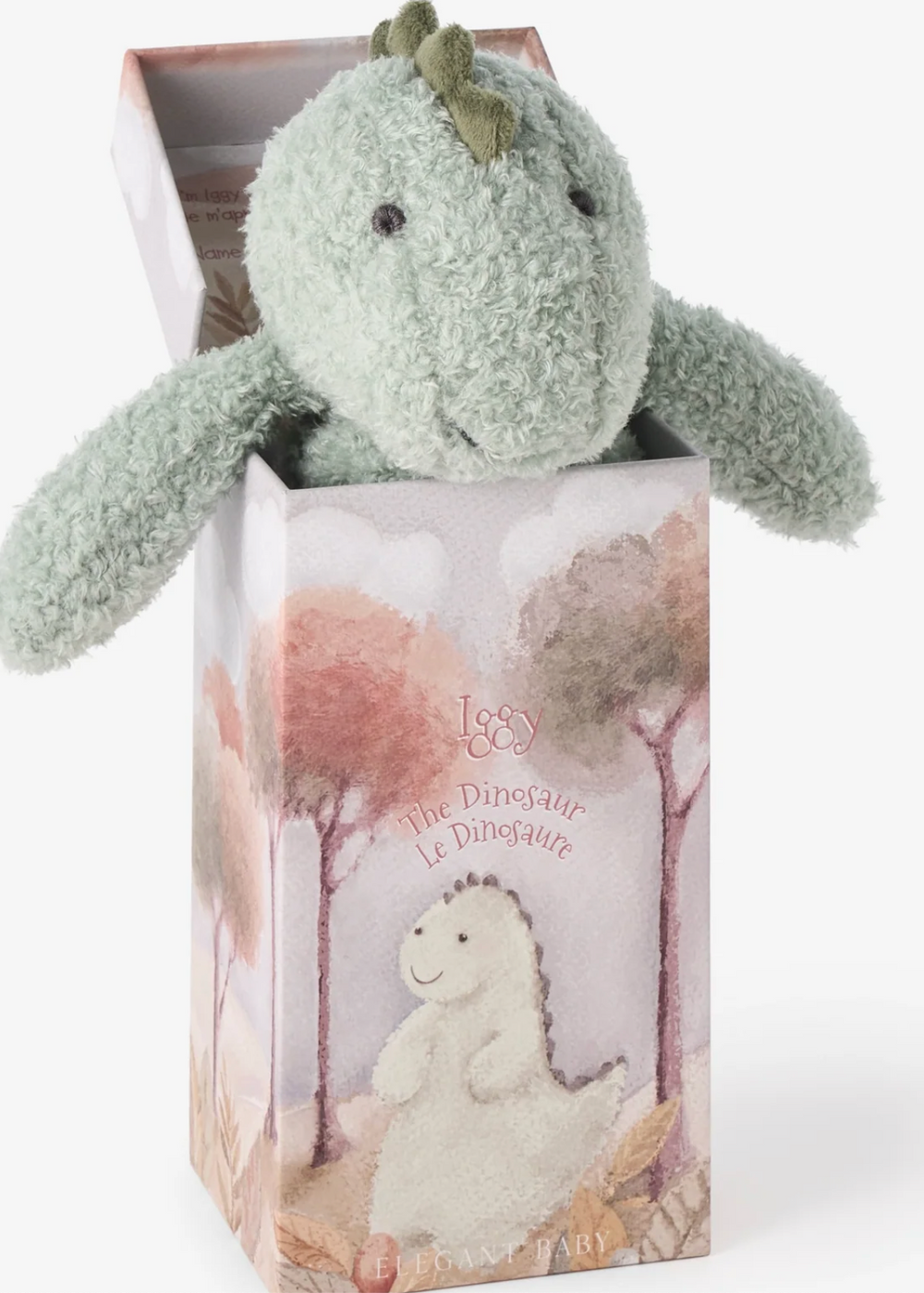 Elegant Baby Snuggler Plush Blankie w/Gift Box