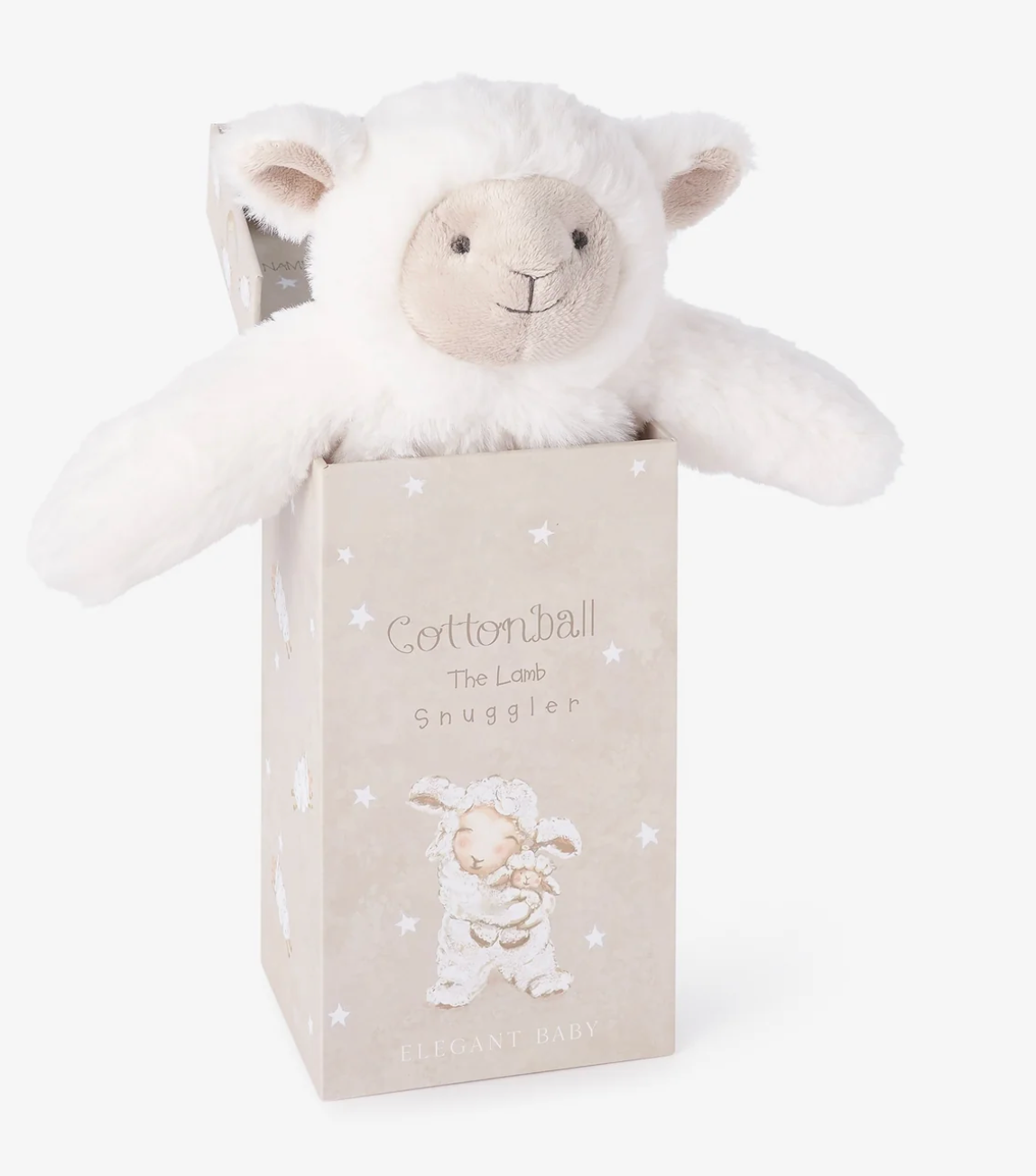 Elegant Baby Snuggler Plush Blanket w/Gift Box