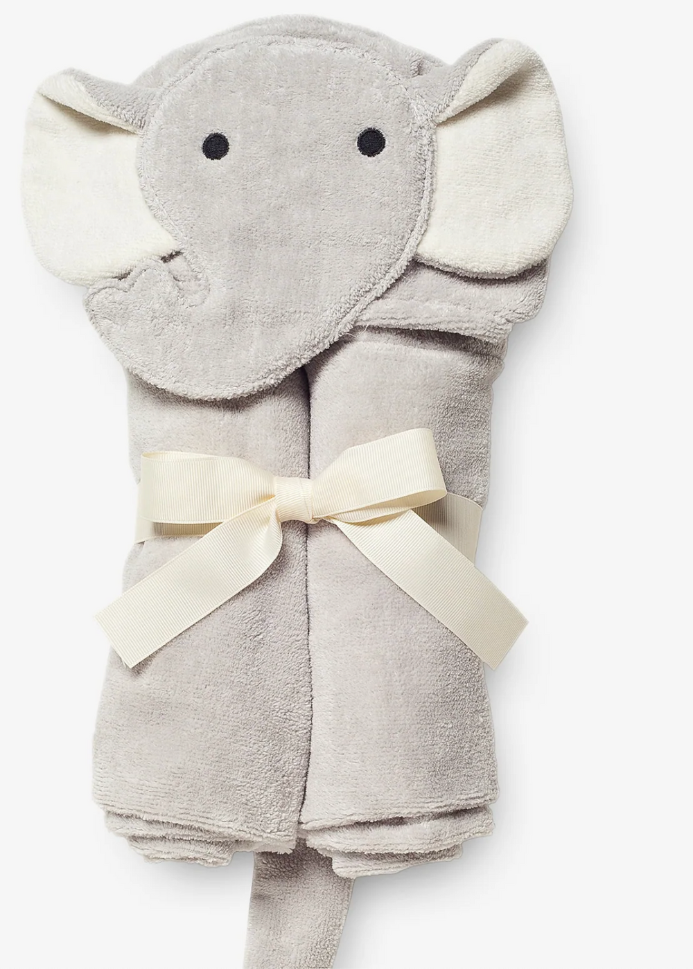 Elegant Hooded Baby Bath Wrap