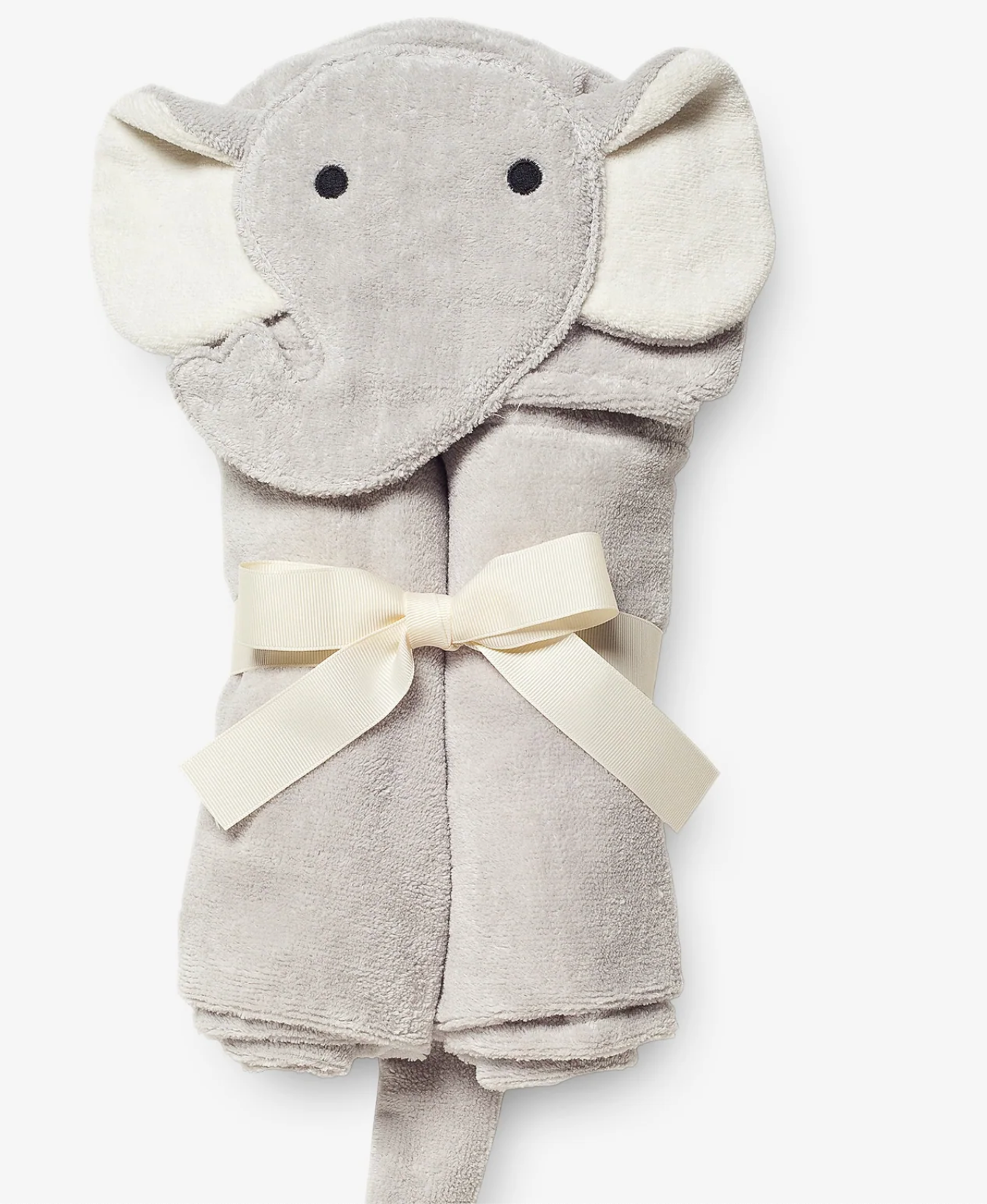 Elegant Hooded Baby Bath Wrap