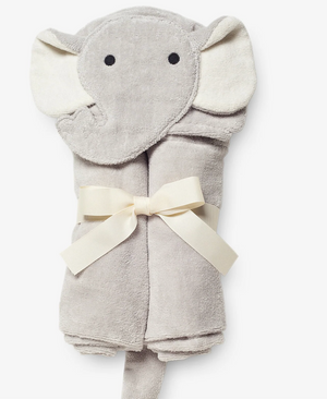 Elegant Hooded Baby Bath Wrap