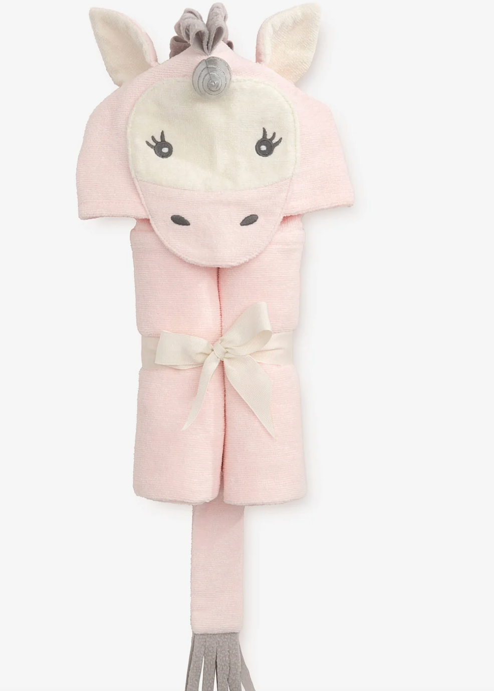 Elegant Hooded Baby Bath Wrap