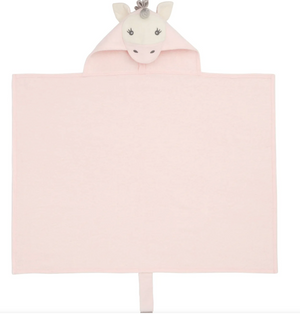 Elegant Hooded Baby Bath Wrap
