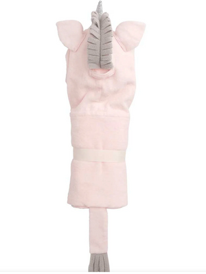 Elegant Hooded Baby Bath Wrap