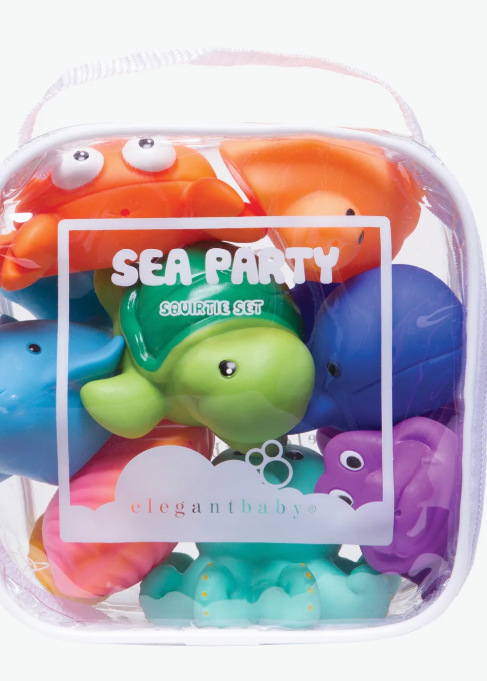 Elegant baby squirtie bath toys