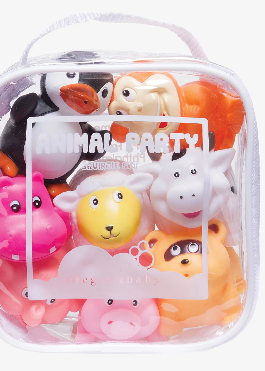 Elegant baby squirtie bath toys