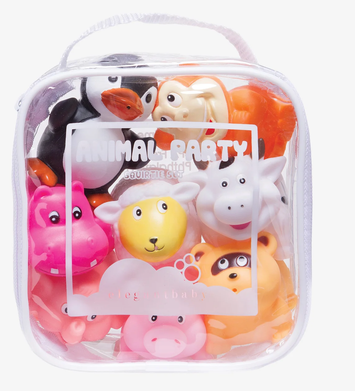 Elegant baby squirtie bath toys