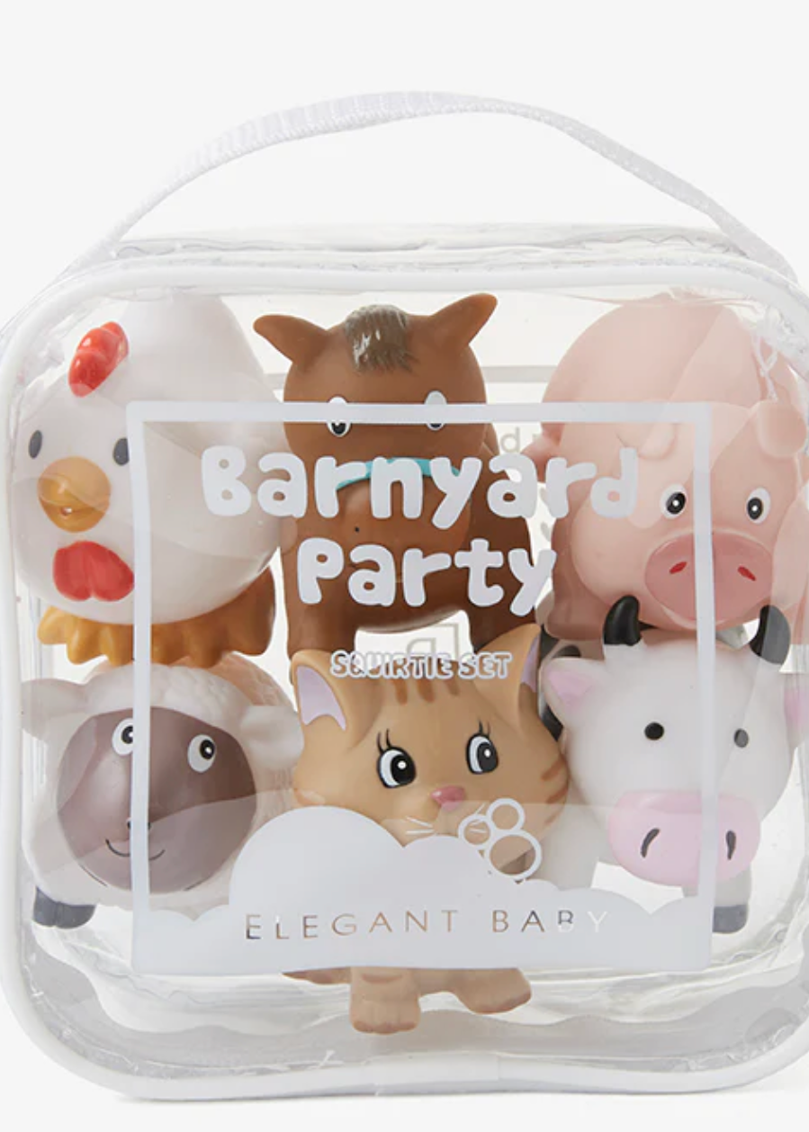 Elegant baby squirtie bath toys
